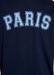 Kort t-shirtkl&auml;nning med sportiga detaljer, Bl&aring;, Packshot image number 3
