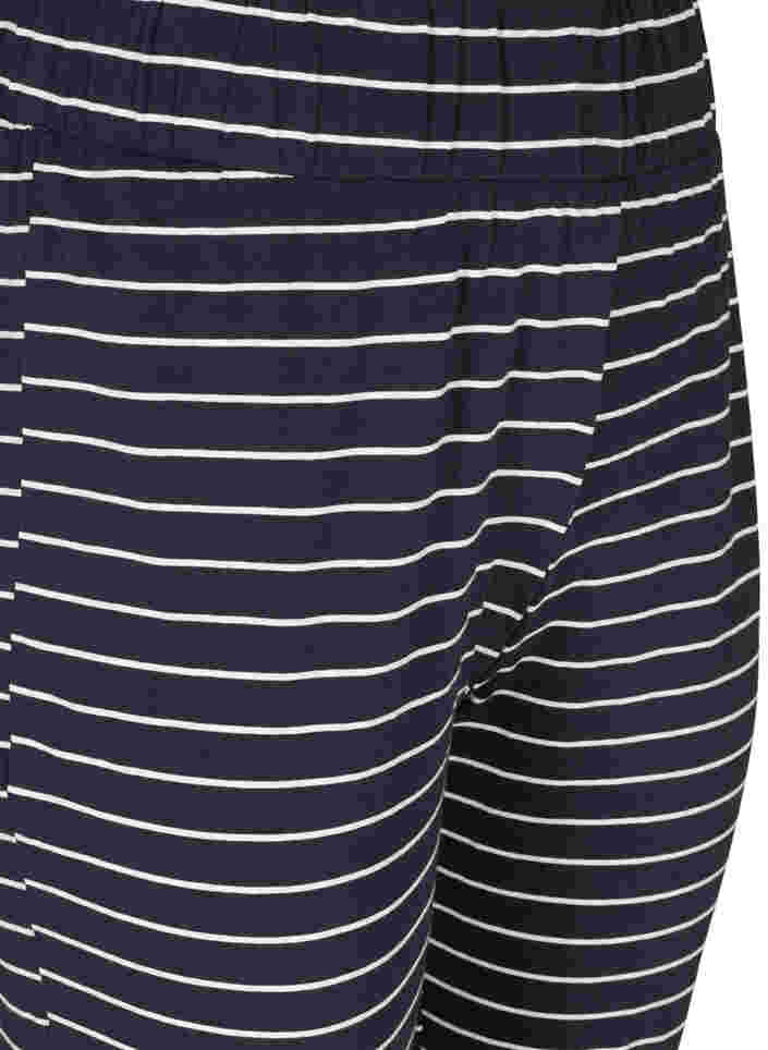 Byxor i bomull, Blue Stripe, Packshot image number 2