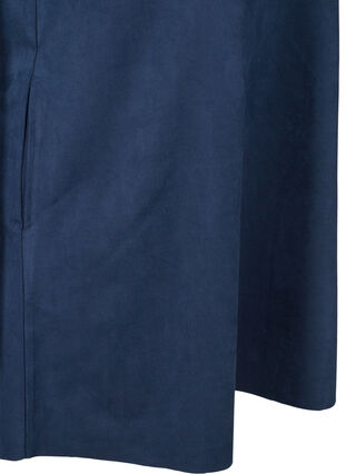 Ärmlös a-linjeformad klänning , Dark Blue, Packshot image number 3