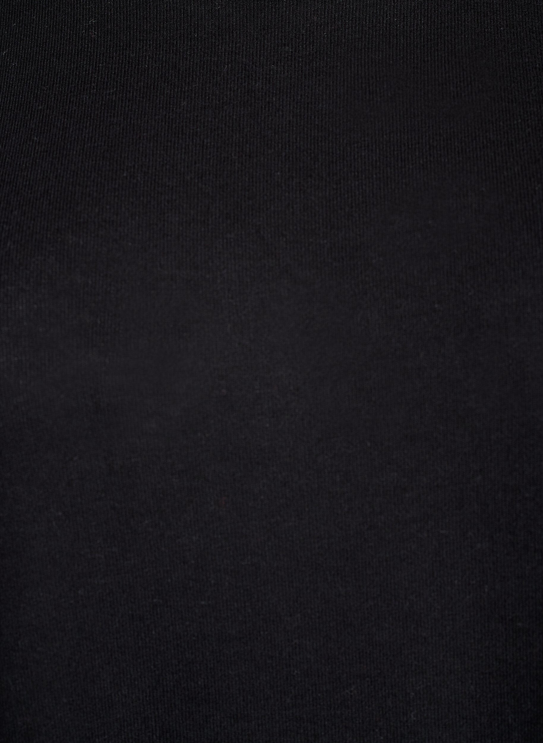 Zizzi Jerseyblus med 3/4-&auml;rm, Svart, Packshot image number 2