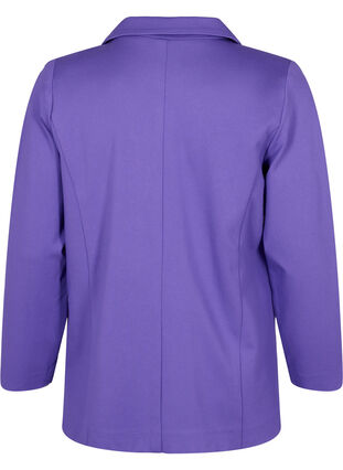 Enkel blazer med knapp, Ultra Violet, Packshot image number 1