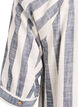 Tunika i bomull med v-ringning, Bl&aring;, Packshot image number 3