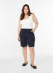 L&ouml;sa shorts i bomull med fickor, Bl&aring;, Model image number 1