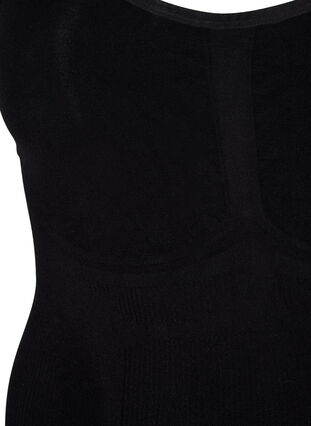 Shapewear bodysuit med öppning nedtill, Black, Packshot image number 2