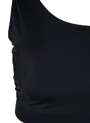 One shoulder-bikinitopp, Black, Packshot image number 2
