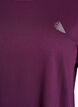 Enf&auml;rgad tr&auml;nings-T-shirt, Lila, Packshot image number 2