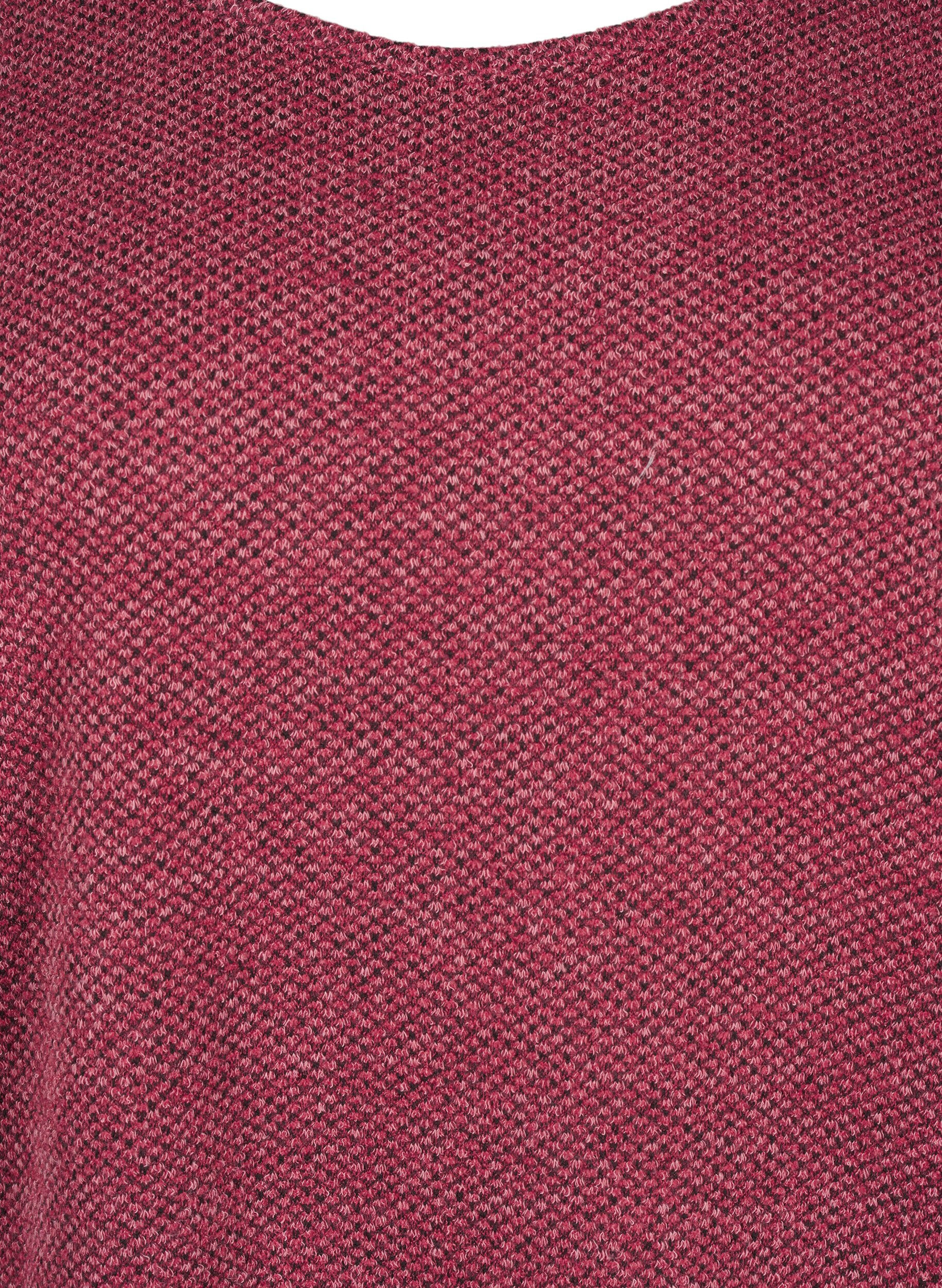 Zizzi T-shirtkl&auml;nning med korta &auml;rmar, Dry Rose, Packshot image number 2