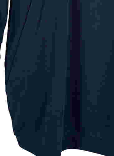 V-ringad sweatshirtklänning, Navy Blazer, Packshot image number 3