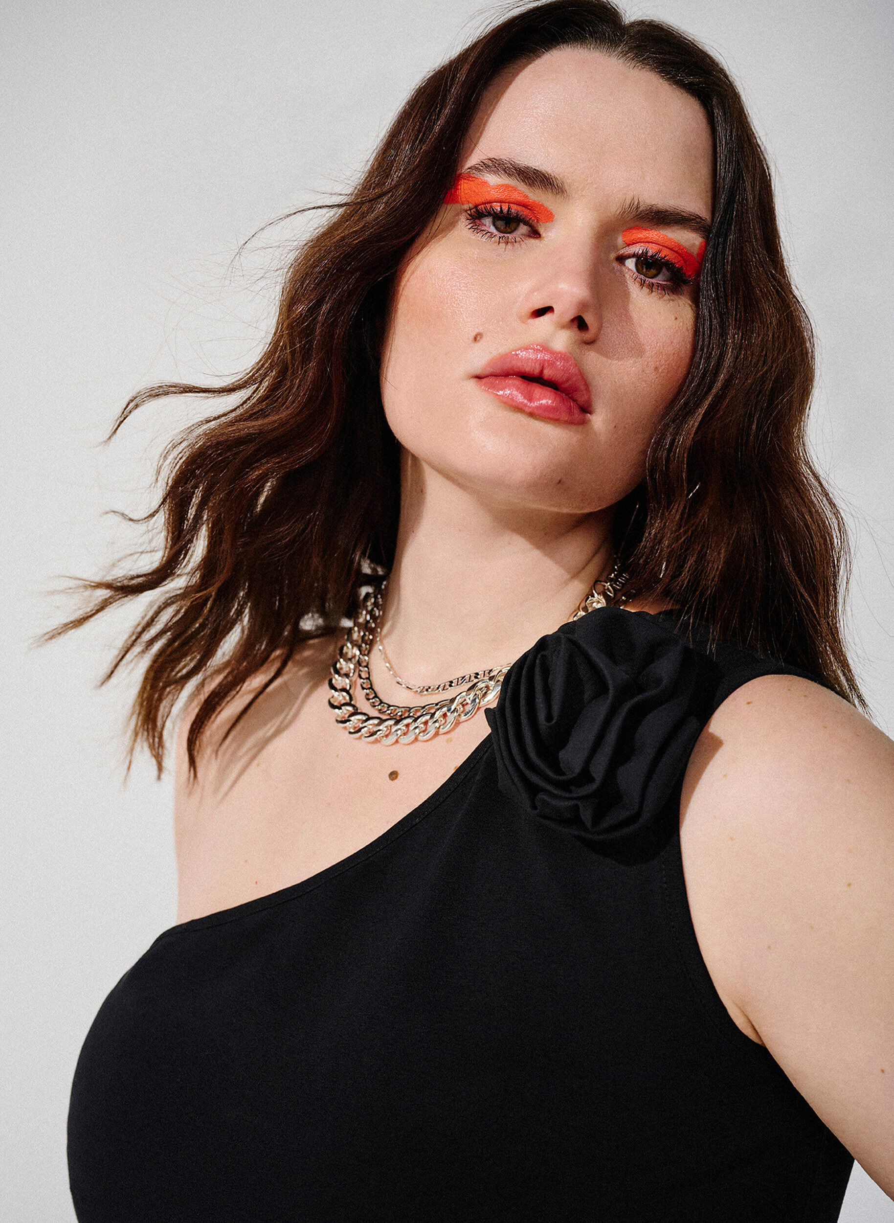 Zizzi Enaxeltopp med ros, Black, Image image number 0