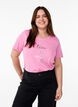 FLASH - T-shirt med tryck, Rosa, Model image number 0