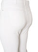 Amy jeans med h&ouml;g midja och supersmal passform, Vit, Packshot image number 3