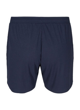Ribbade shorts med fickor, Navy Blazer, Packshot image number 1