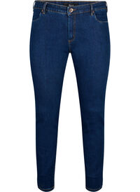 Emily-jeans med smal passform och normal midja