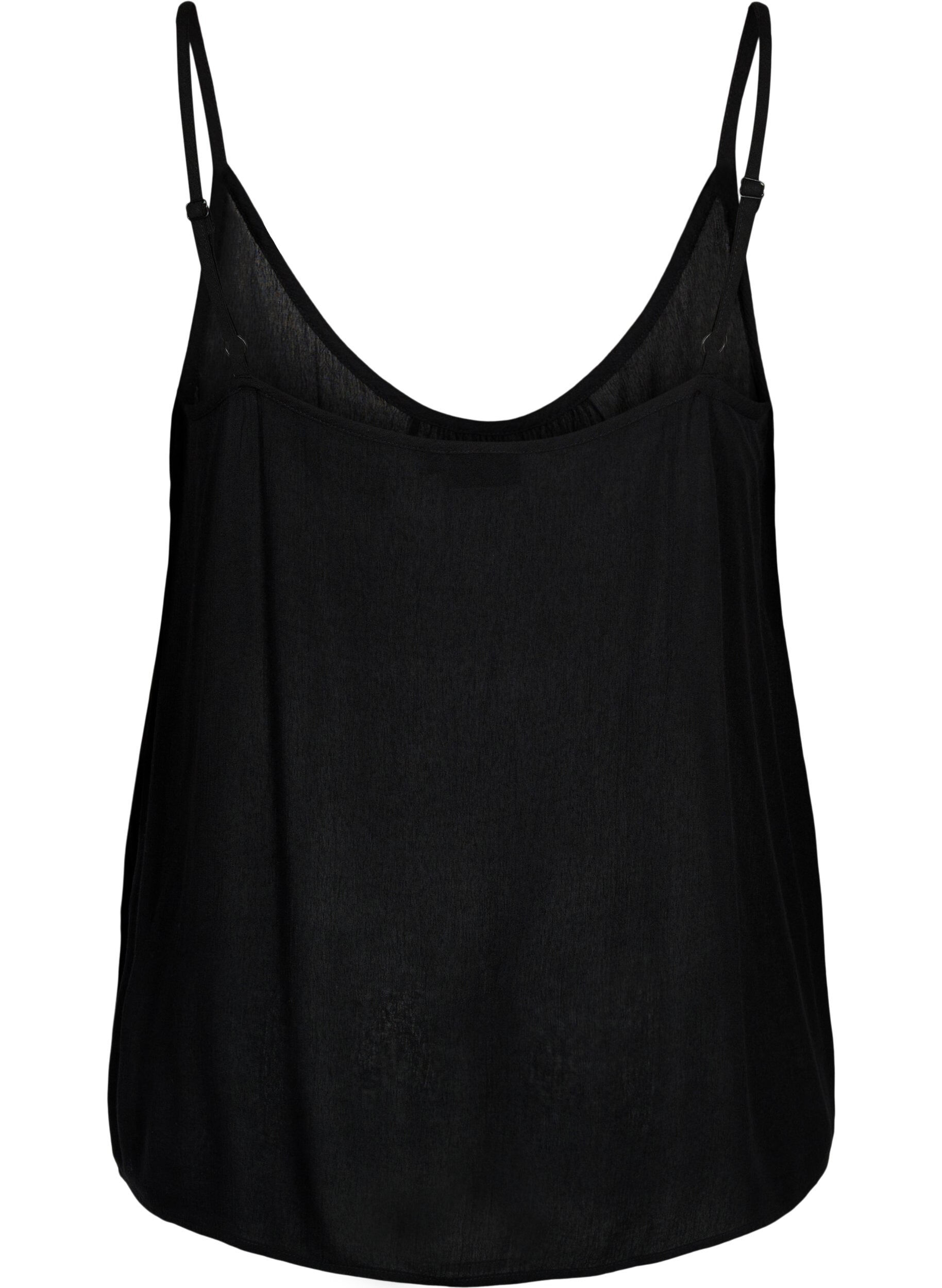 ZizziLinne i viskos, Svart, Packshot image number 1