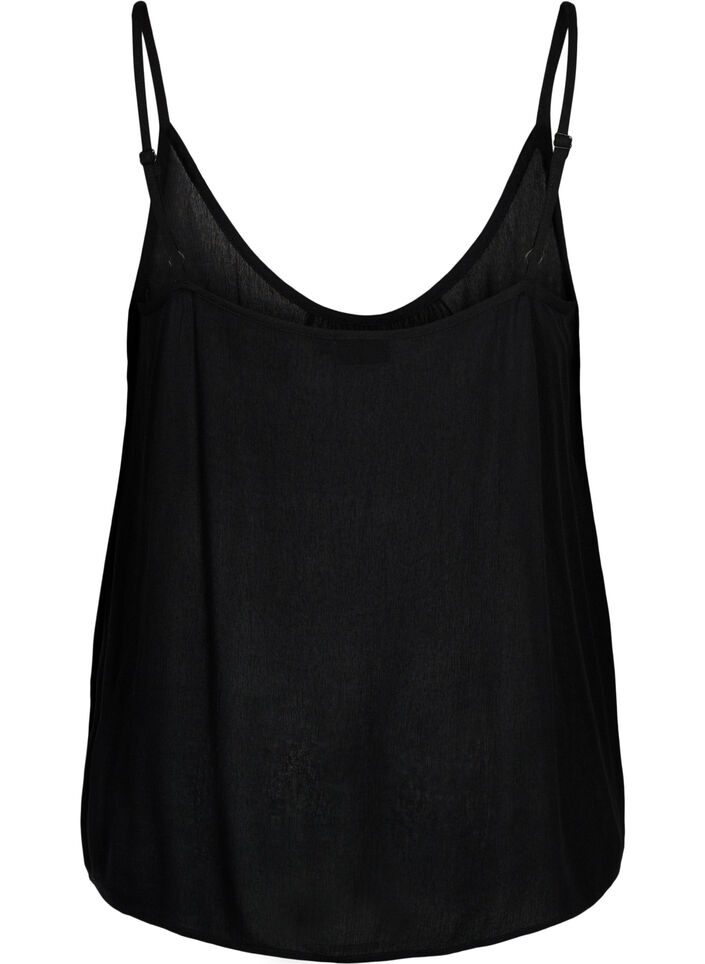 Linne i viskos, Svart, Packshot image number 1