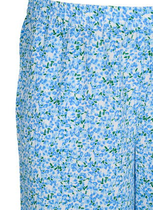 Culottebyxor med tryck, Blue Small Flower, Packshot image number 2
