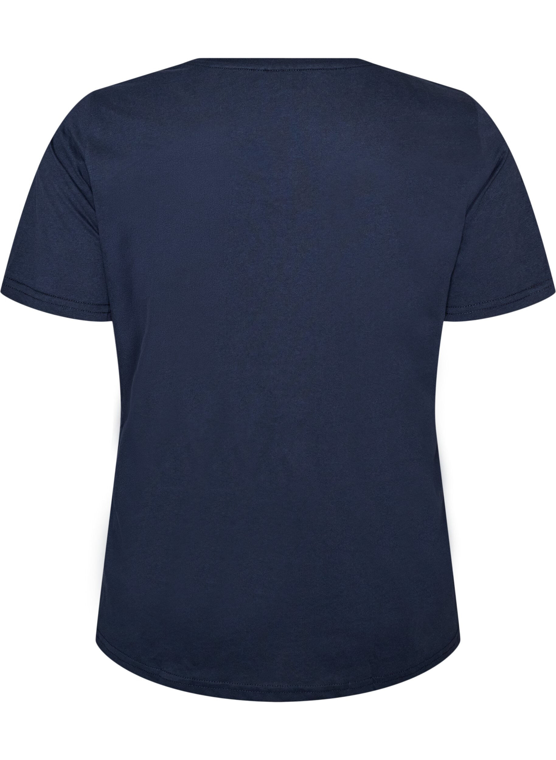 ZizziT-shirt med tryck, 2496, Packshot image number 1