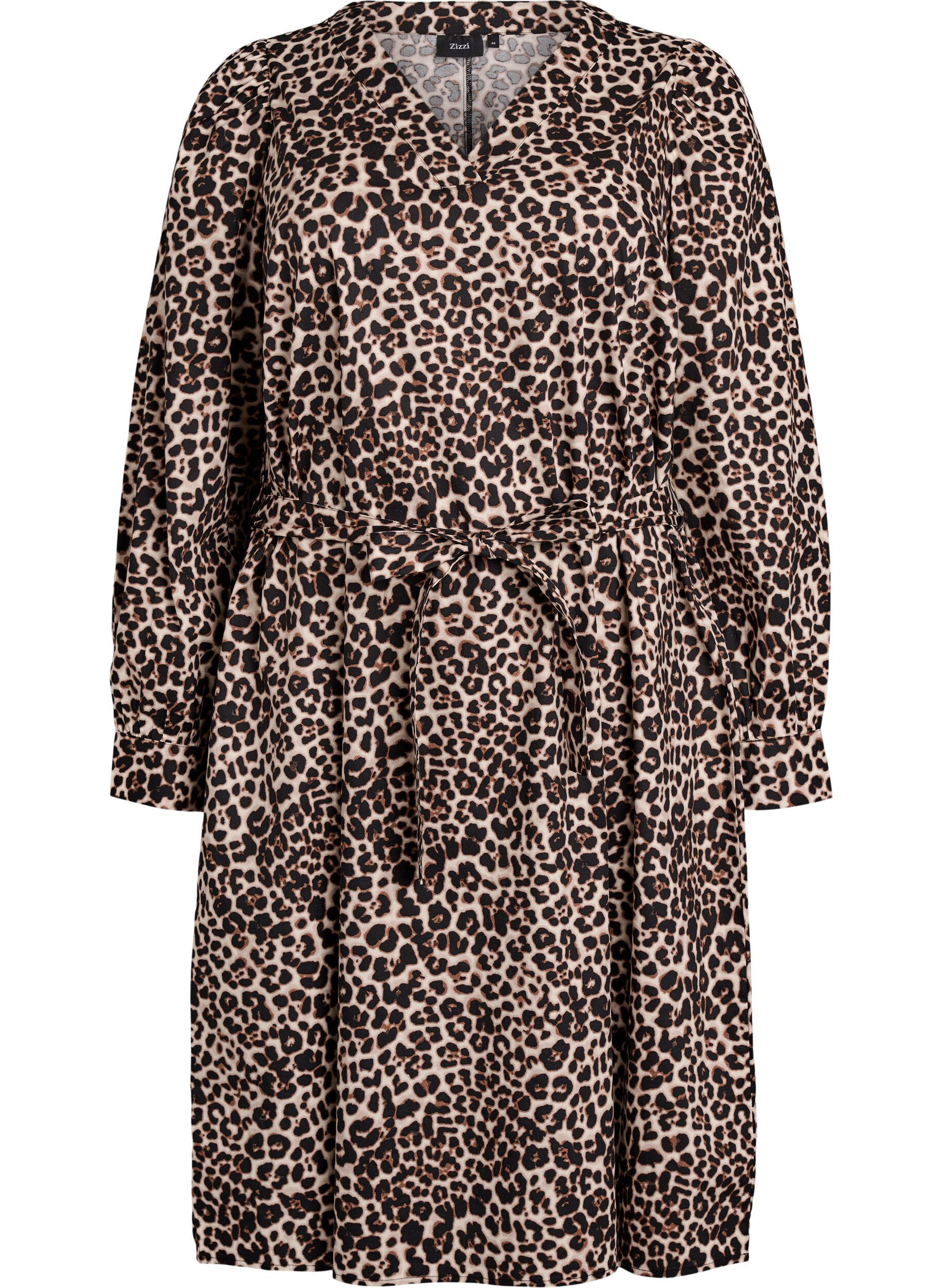 Kl&auml;nning i ekologisk bomull med knytsk&auml;rp