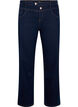 Gemma-jeans med normal passform och h&ouml;g midja, Bl&aring;, Packshot image number 0