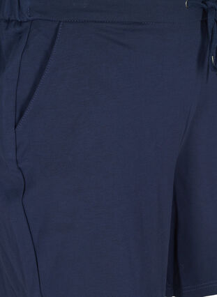 Enfärgade shorts med fickor, Navy Blazer, Packshot image number 2