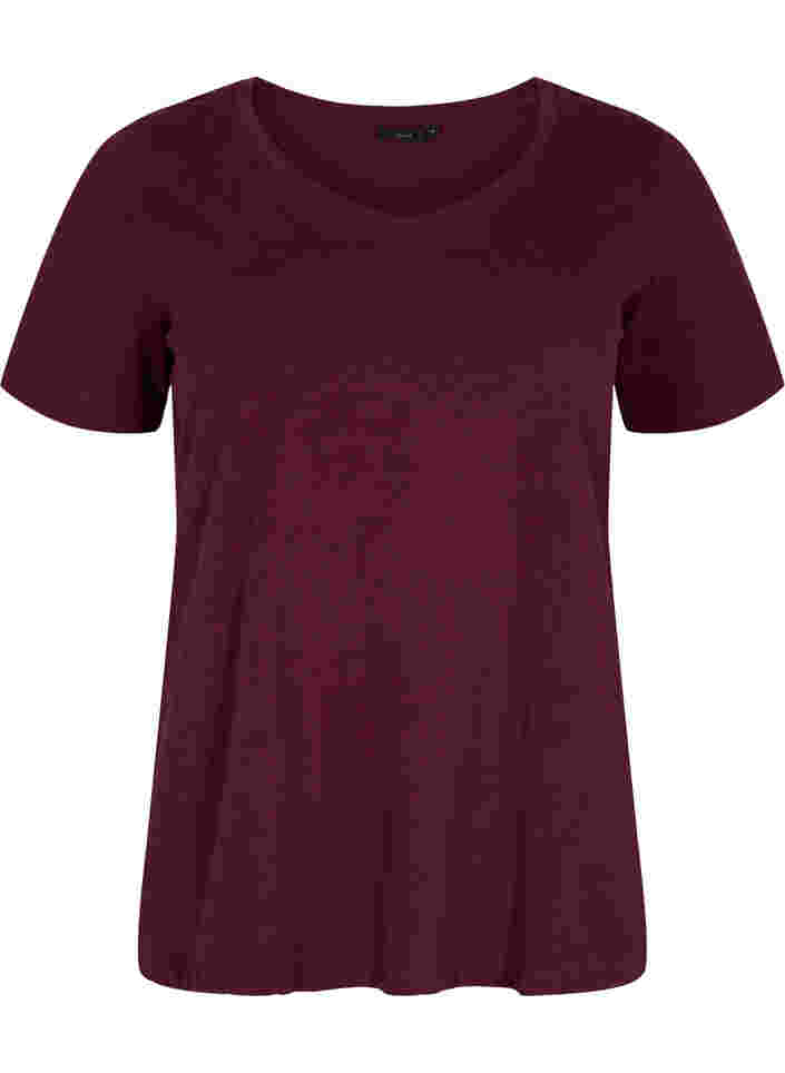Enfärgad t-shirt i bomull, Winetasting, Packshot image number 0