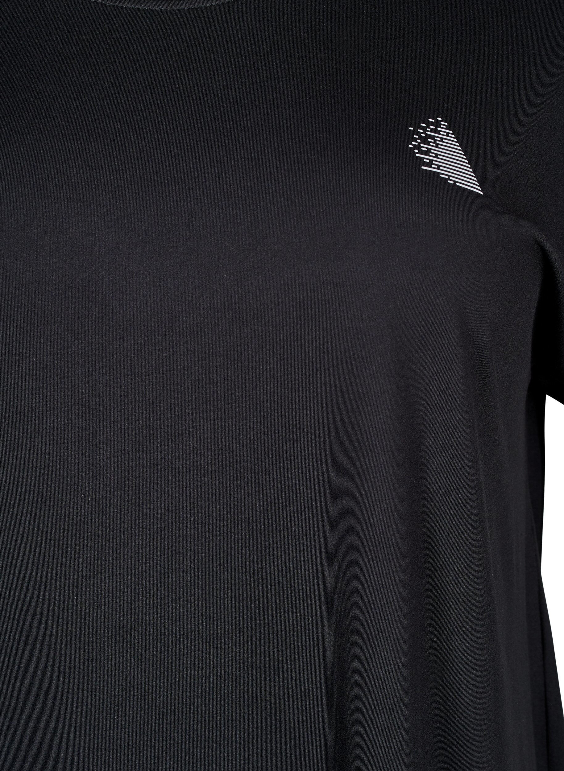 ZizziL&aring;ng tr&auml;ningstr&ouml;ja, Svart, Packshot image number 2