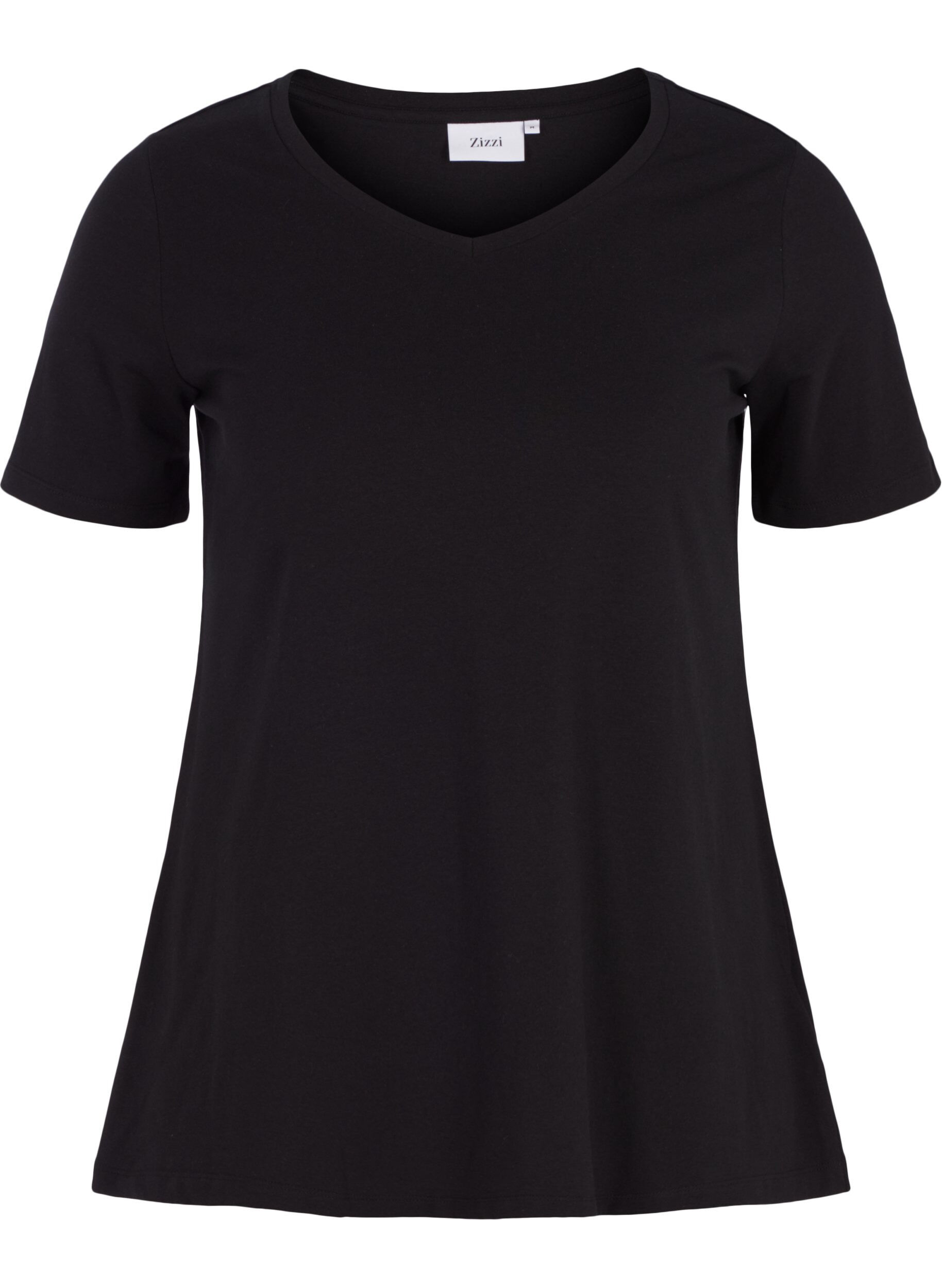 Enf&auml;rgad t-shirt i bomull