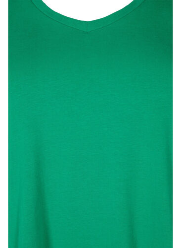 Enfärgad t-shirt i bomull, Jolly Green, Packshot image number 2