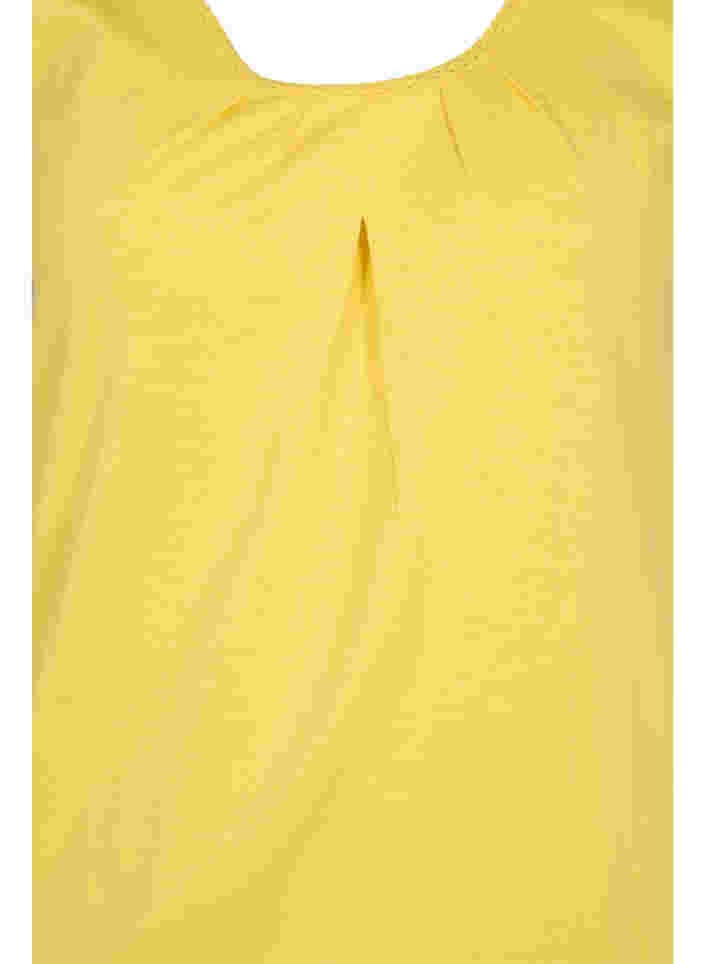 Linne med spetskant, Primrose Yellow, Packshot image number 2