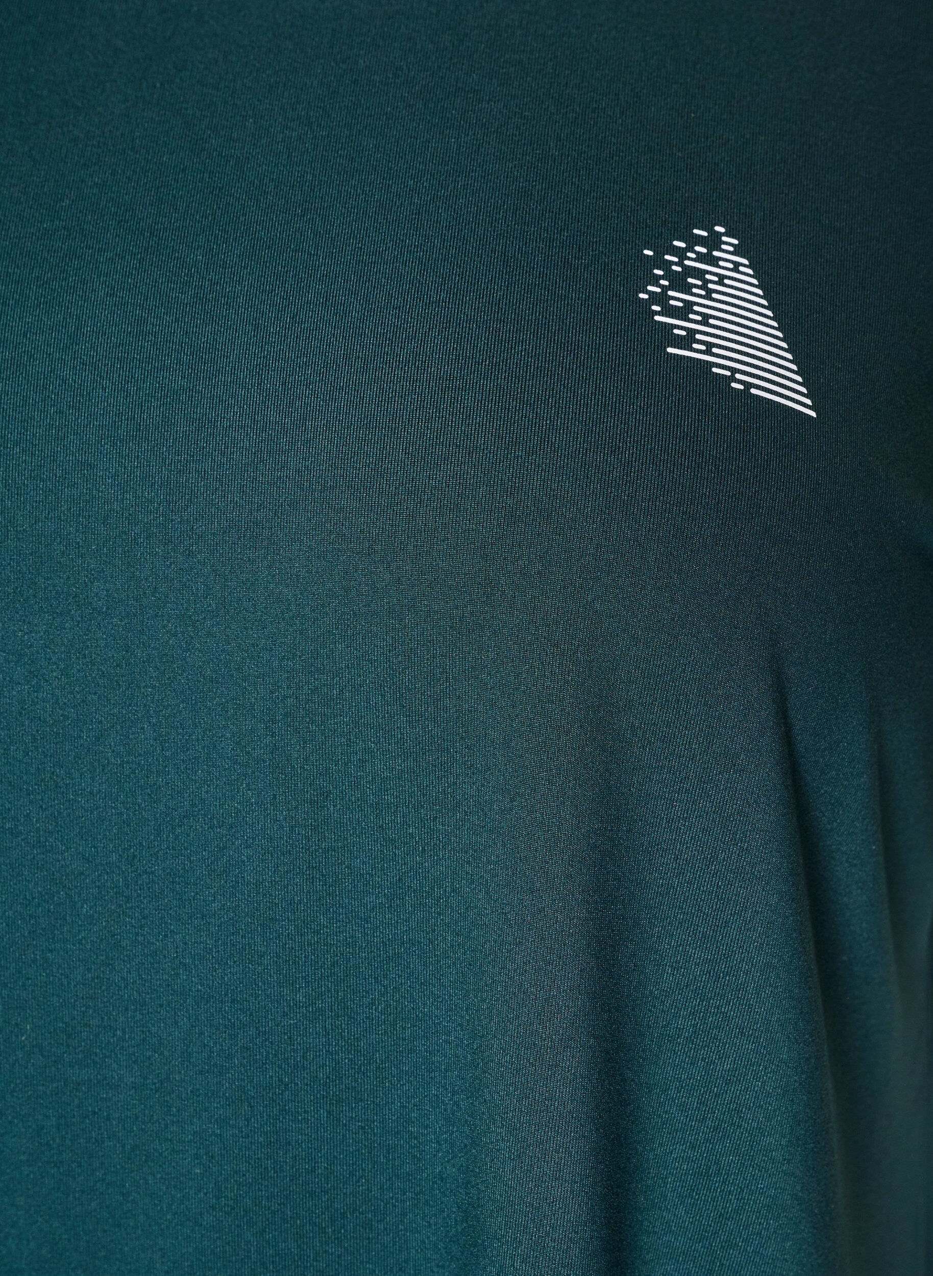 ZizziL&aring;ng tr&auml;nings-t-shirt, Gr&ouml;n, Packshot image number 2