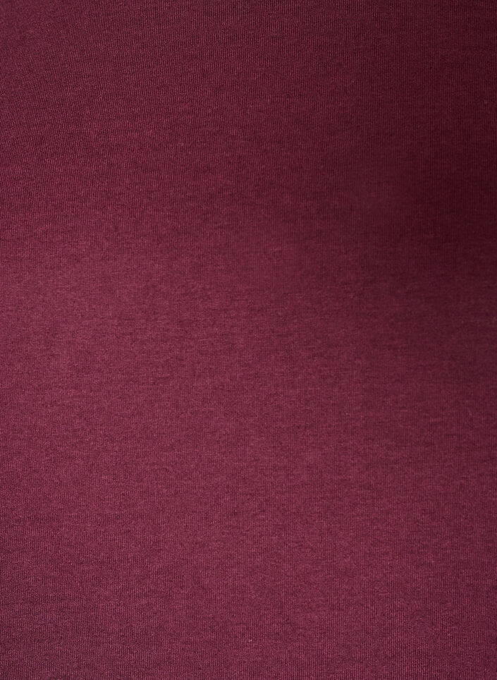 Kort&auml;rmad t-shirt i bomullsmix, R&ouml;d, Packshot image number 2