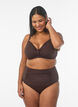 Bikinitrosa med h&ouml;g midja, Brun, Model image number 0