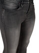 Super slim Amy jeans med h&ouml;g midja, Dark Grey Denim, Packshot image number 2