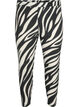 Leggings med zebramönster, White Zebra, Packshot image number 0
