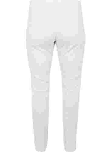 Slim fit Emily jeans med normalhög midja, Br. White, Packshot image number 1