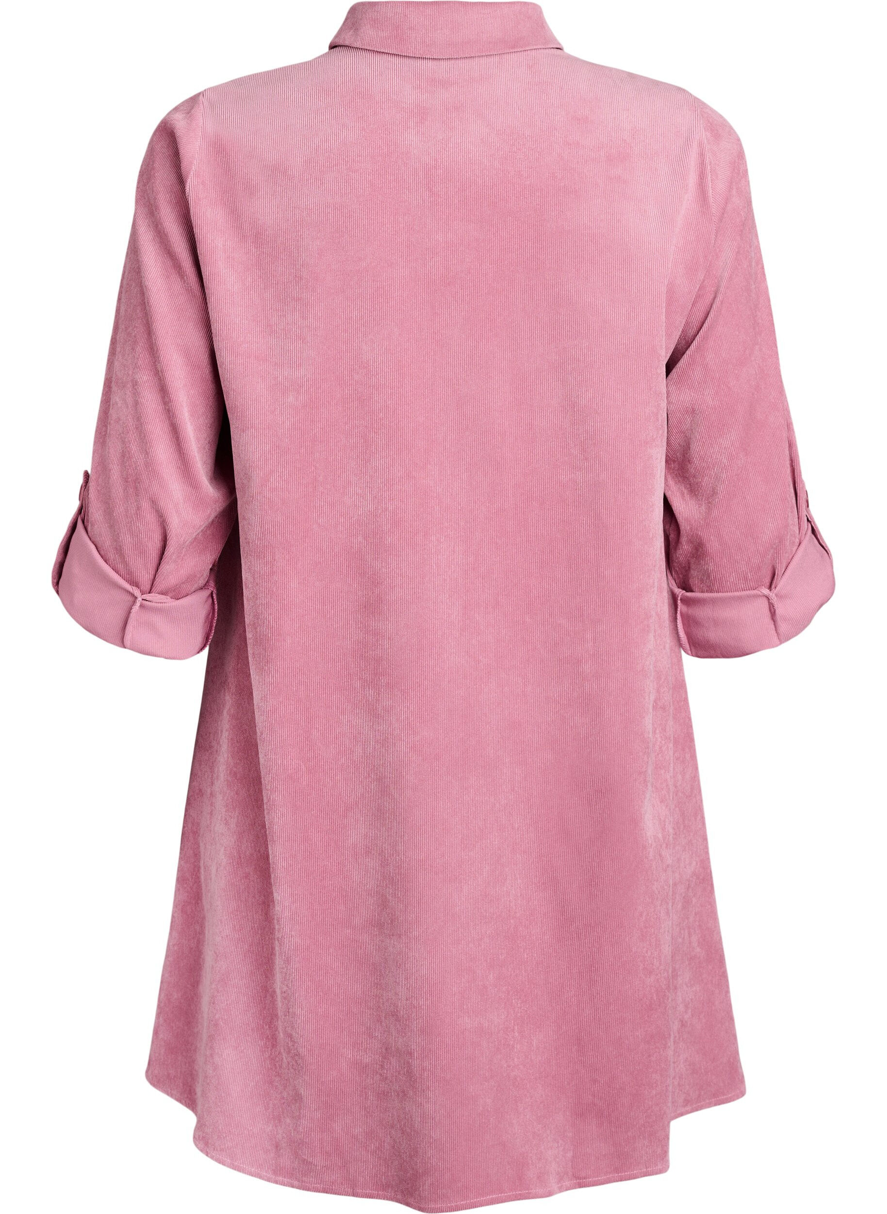 ZizziManchesterkl&auml;nning med dragkedja och 3/4-&auml;rmar, Rosa, Packshot image number 1