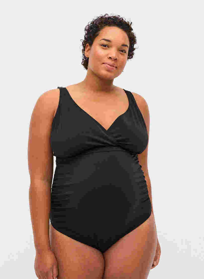 Baddräkt för gravida, Black, Model image number 0