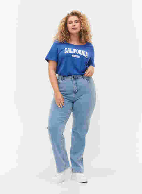 Megan jeans med extra hög midja