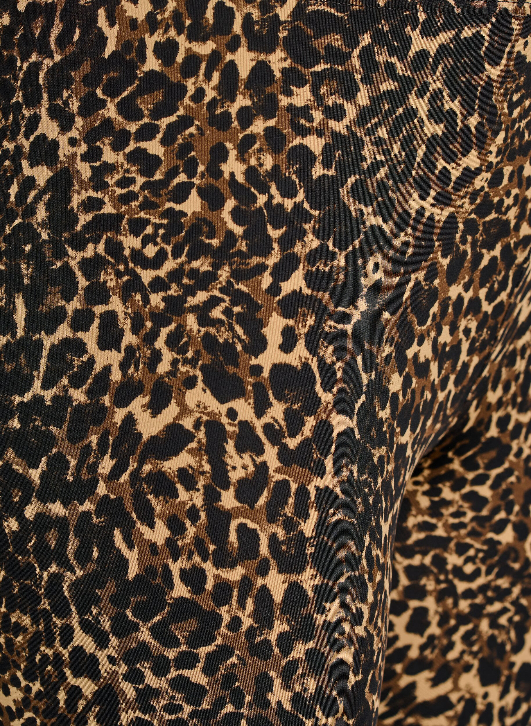 Zizzi 2-pack 3/4-l&aring;nga leggings, Svart, Packshot image number 2