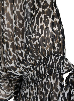 Strandkimono med mönster, Leopard Print, Packshot image number 2