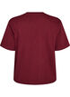 Boxig t-shirt i bomull, R&ouml;d, Packshot image number 1