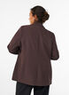 Klassisk blazer med kn&auml;ppning, Brun, Model image number 2