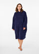 Frottéponcho med huva, Navy Blazer, Model image number 2