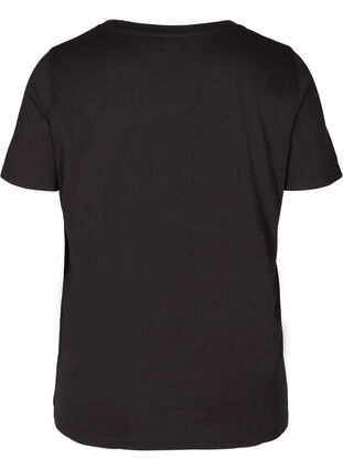 T-shirt med tryck, Black FUTURE , Packshot image number 1