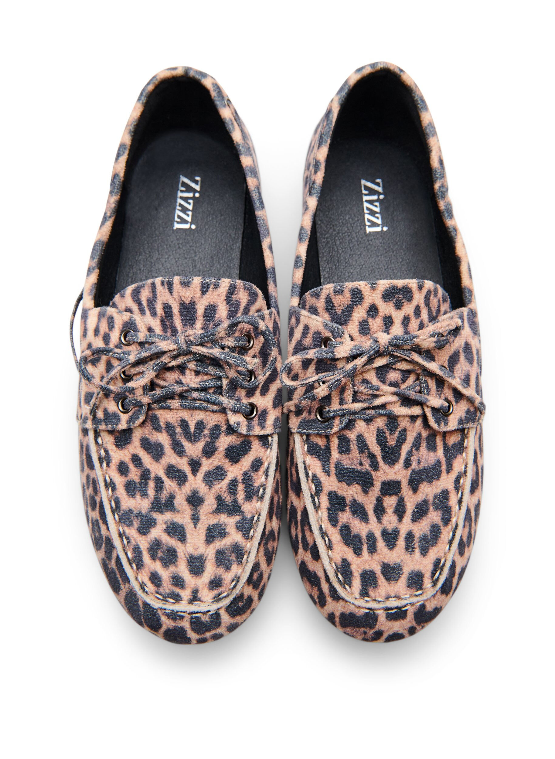 Zizzi Mockasiner i mockaimitation, Beige, Packshot image number 2