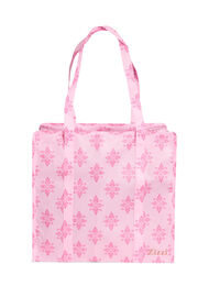 Shoppingv&auml;ska med dragkedja, Rosa