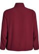 Träningsjacka med sportiga detaljer och dragkedja, Mörk Bordeaux, Packshot image number 1