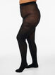 Strukturerade tights, Svart, Model image number 0