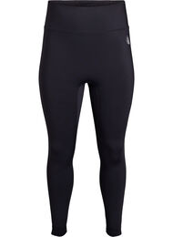 CORE, Squat-s&auml;kra tr&auml;ningstights med ficka, Svart