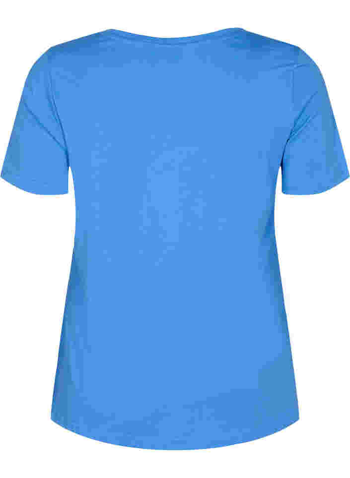T-shirt i bomull med texttryck, Regatta LOVE, Packshot image number 1
